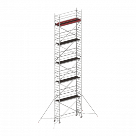 Andaime em alumínio torre estreito – 1,8 × 0,7 m – até 8 m