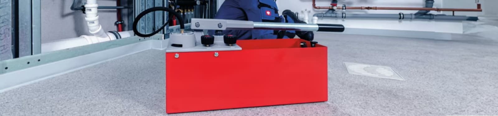 Máquina teste pressão