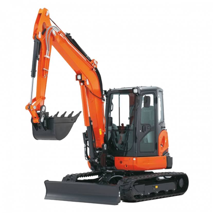 Mini-escavadora lagartas cabine – 5,5 t
