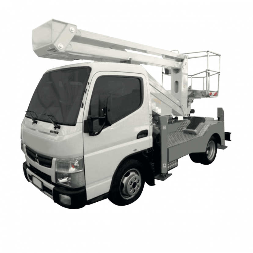 Plataforma elevatória sobre veículo diesel – 16 m