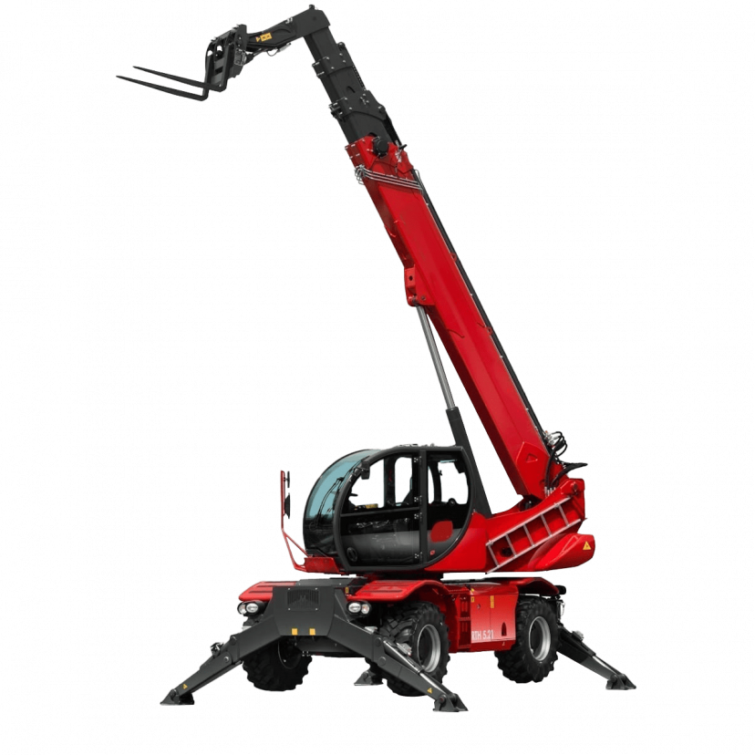 Empilhador telescópico rotativo – 21 m