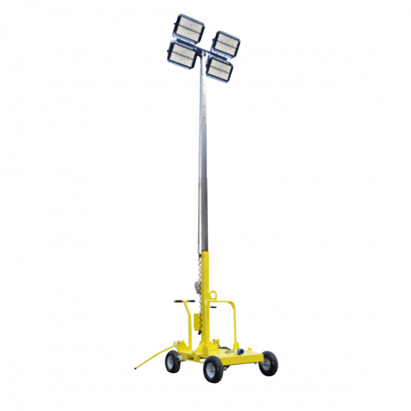 Torre de iluminação LED – 4 × 150 W