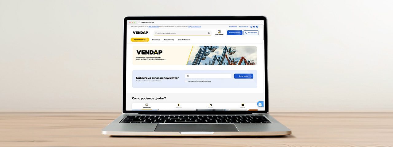 Novo Website Vendap!