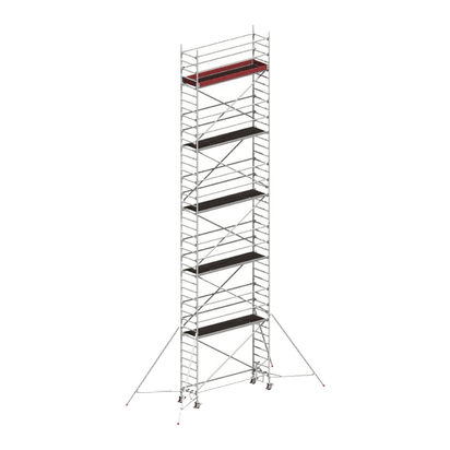 Andaime em alumínio torre estreito – 1,8 × 0,7 m – até 8 m