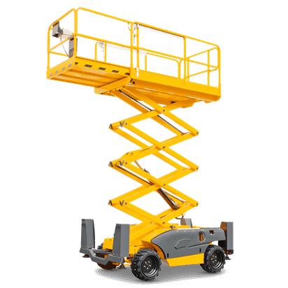 Plataforma elevatória tesoura diesel – 10 m