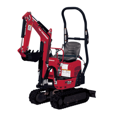 Mini-escavadora de lagartas canópia – 0,8 t