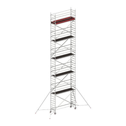 Andaime em alumínio torre estreito – 1,8 × 0,7 m – até 8 m