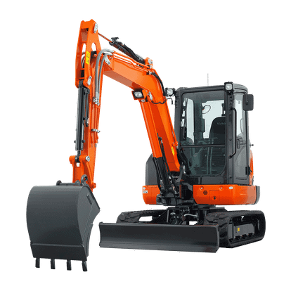 Mini-escavadora lagartas cabine – 4 t