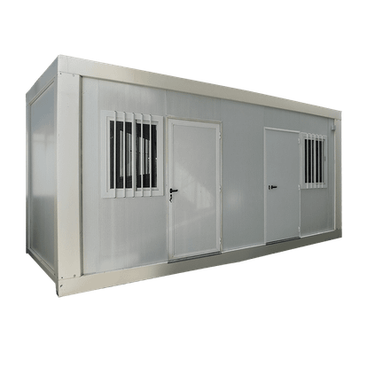 Módulo dividido com 2 portas exteriores – 6 m